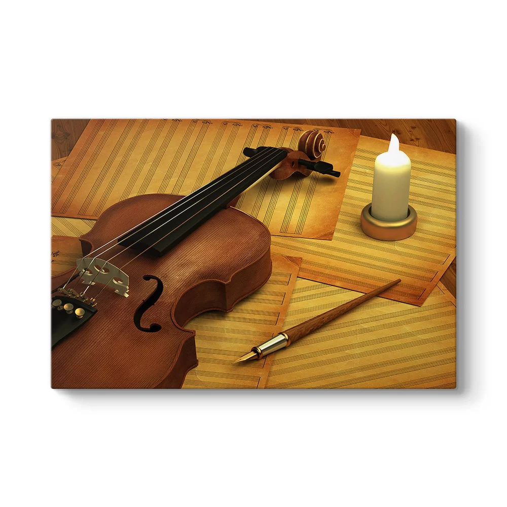 Keman ve Beste Tablosu - Model 1